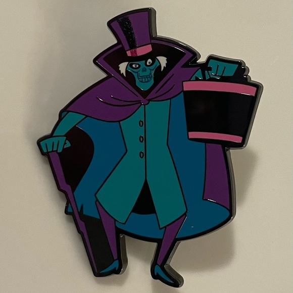 Disney Haunted Mansion - The Hatbox Ghost Pin - NEW - Picture 3 of 4